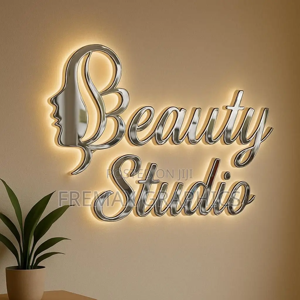 Premium Custom Backlit Acrylic Sign – 3d Led Illuminated Wall Decor
