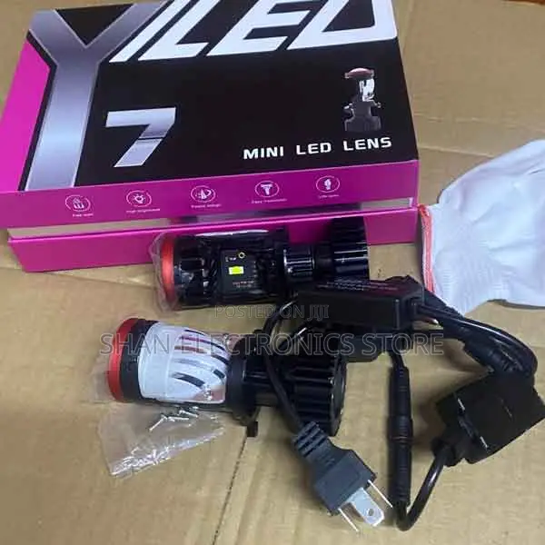 Automobile Focused Light Bulb H4 Mini Projector Y7