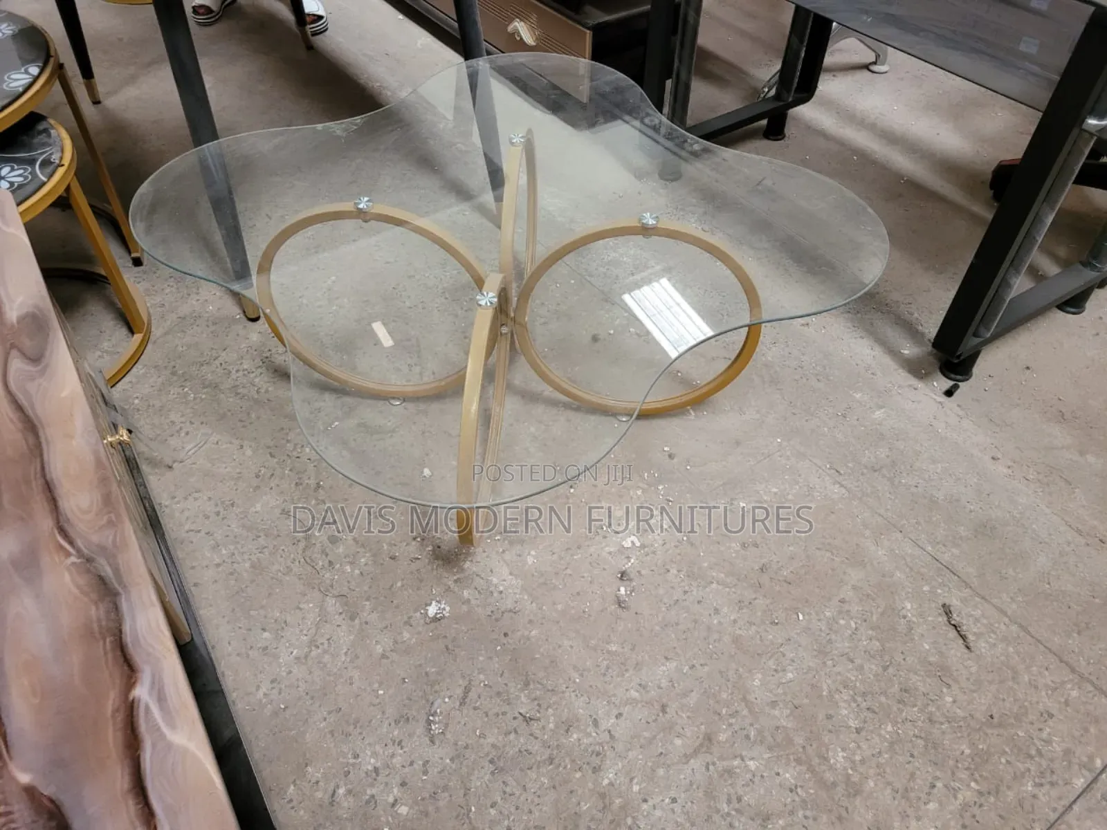 Glass Top Coffee Table