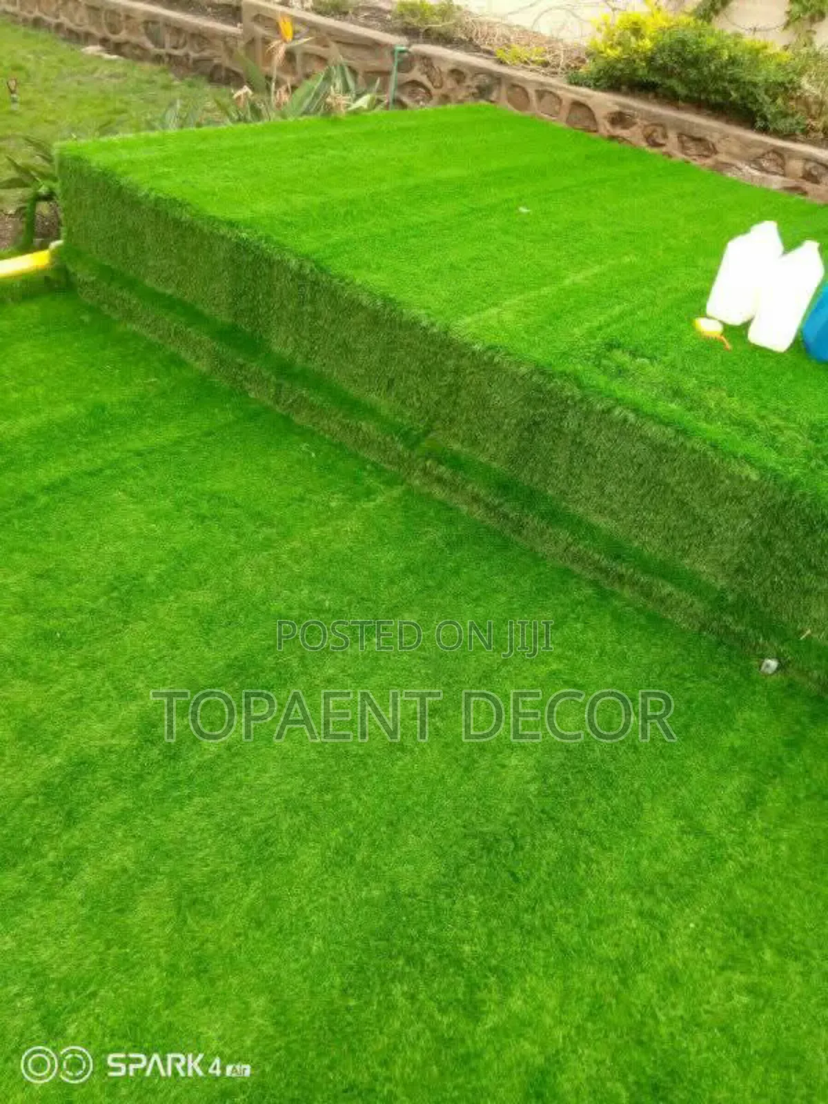 25mm Outdoor Staircase Artificial Green Grass Carpet