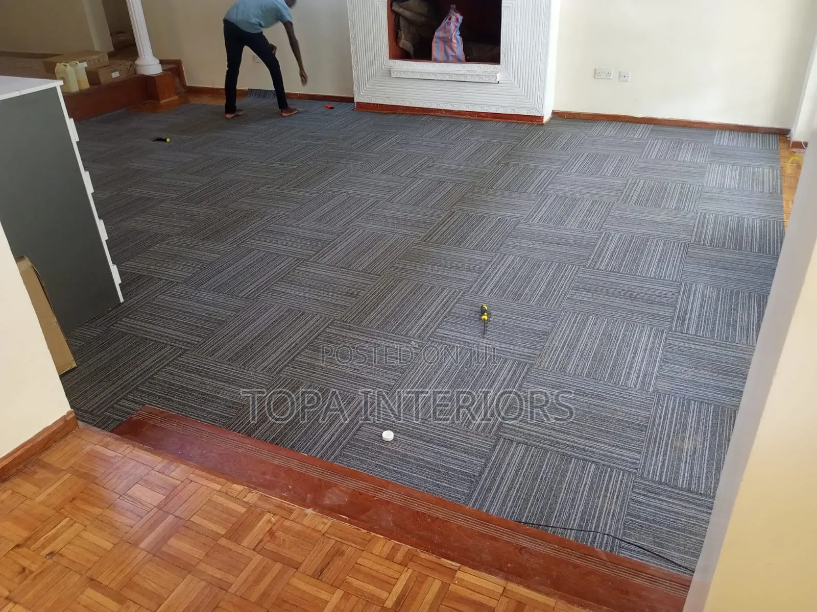 Living Room Floor Insulation Square Tile Carpets for Warmth
