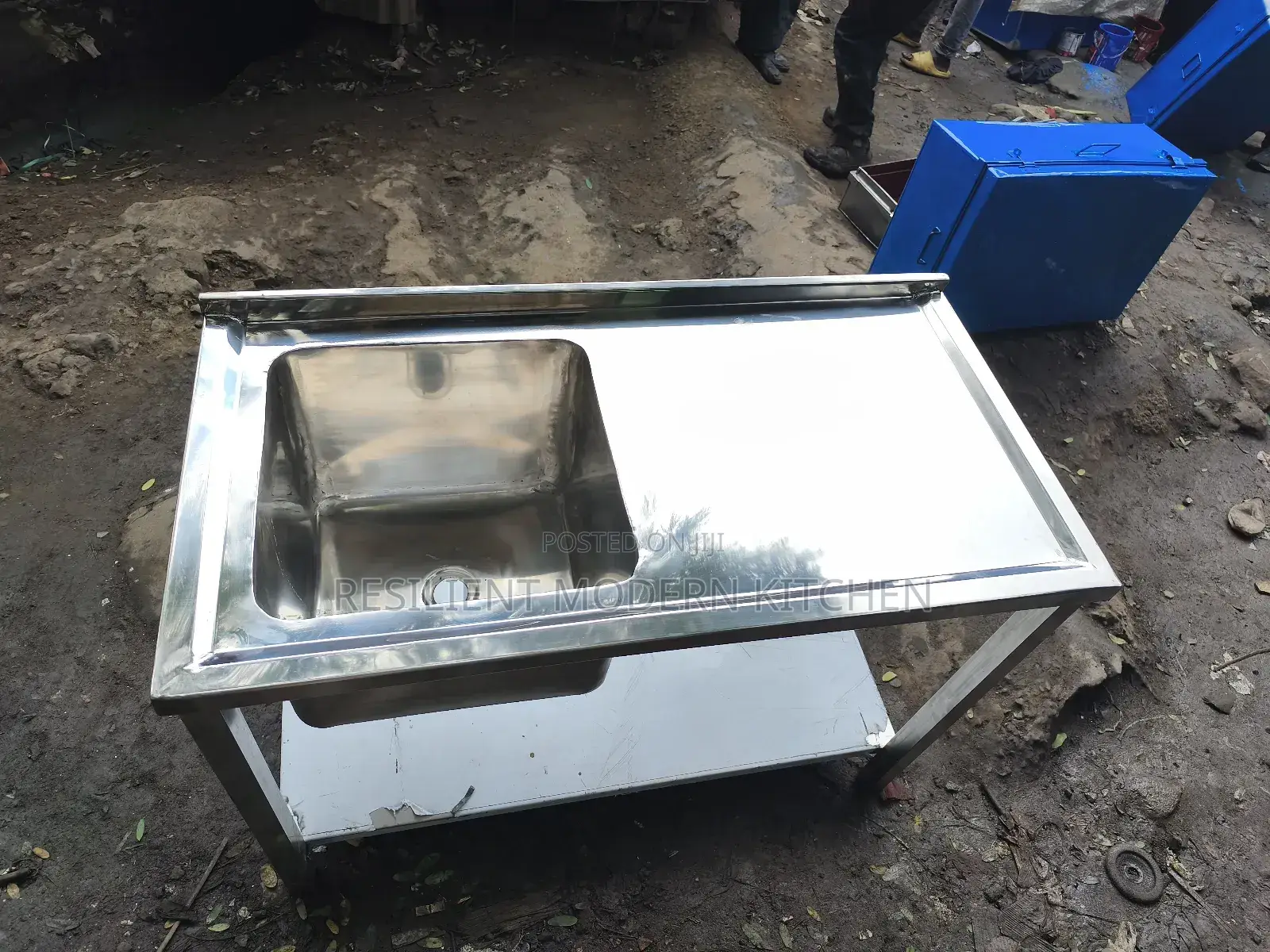 Stainless Steel Single Sink 1120 X560mm