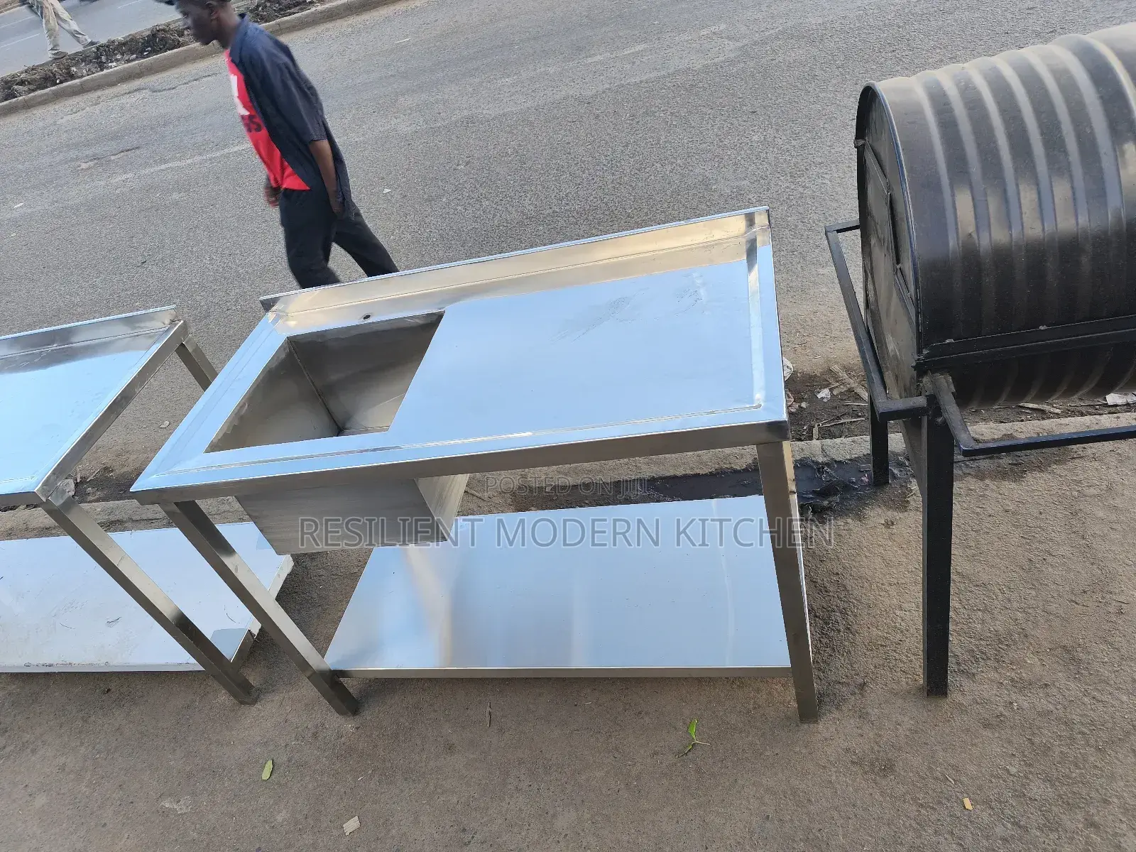 1120 X560 Single Bowl Sink Heavy Duty