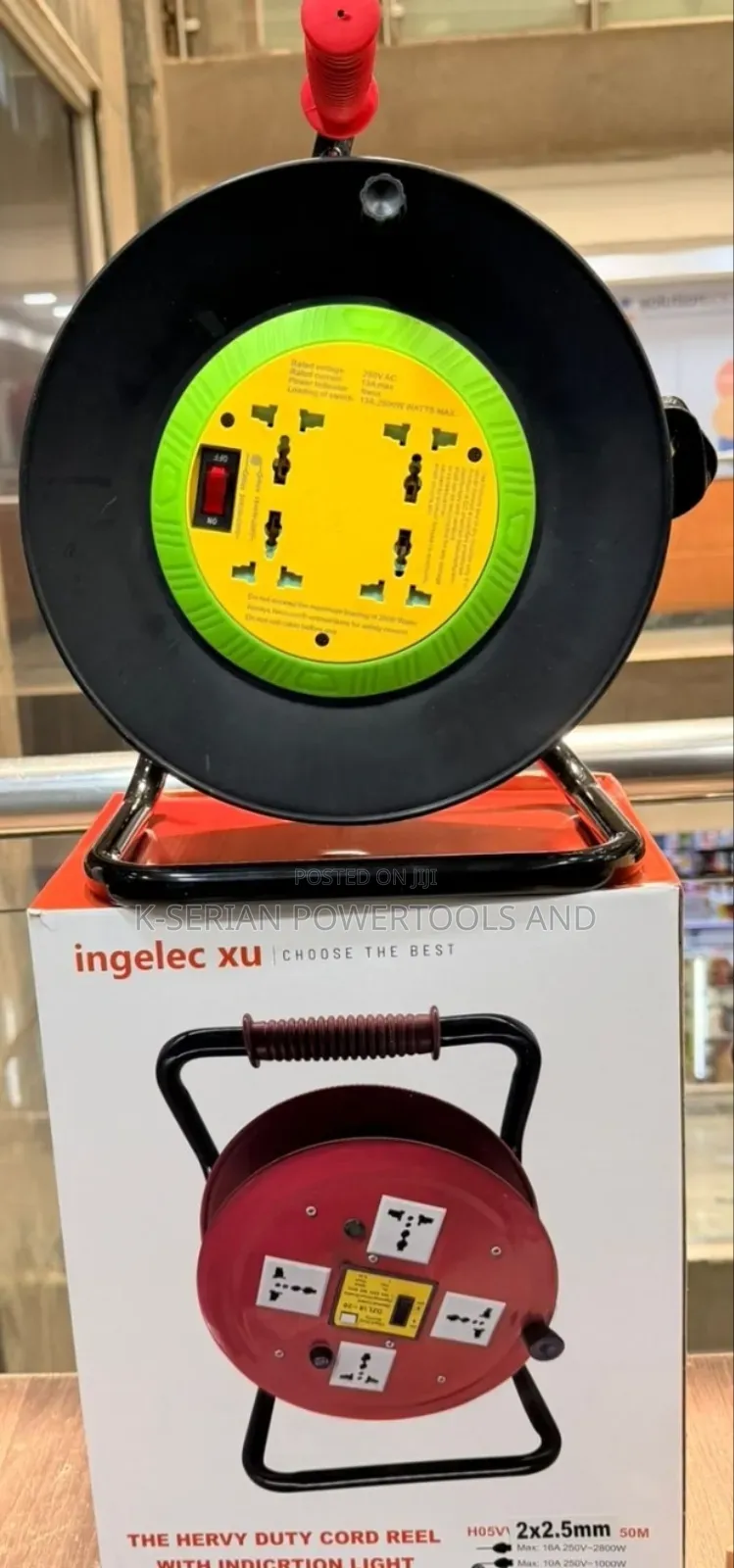 50m Extension Cable/ 2.5 Cable Reel