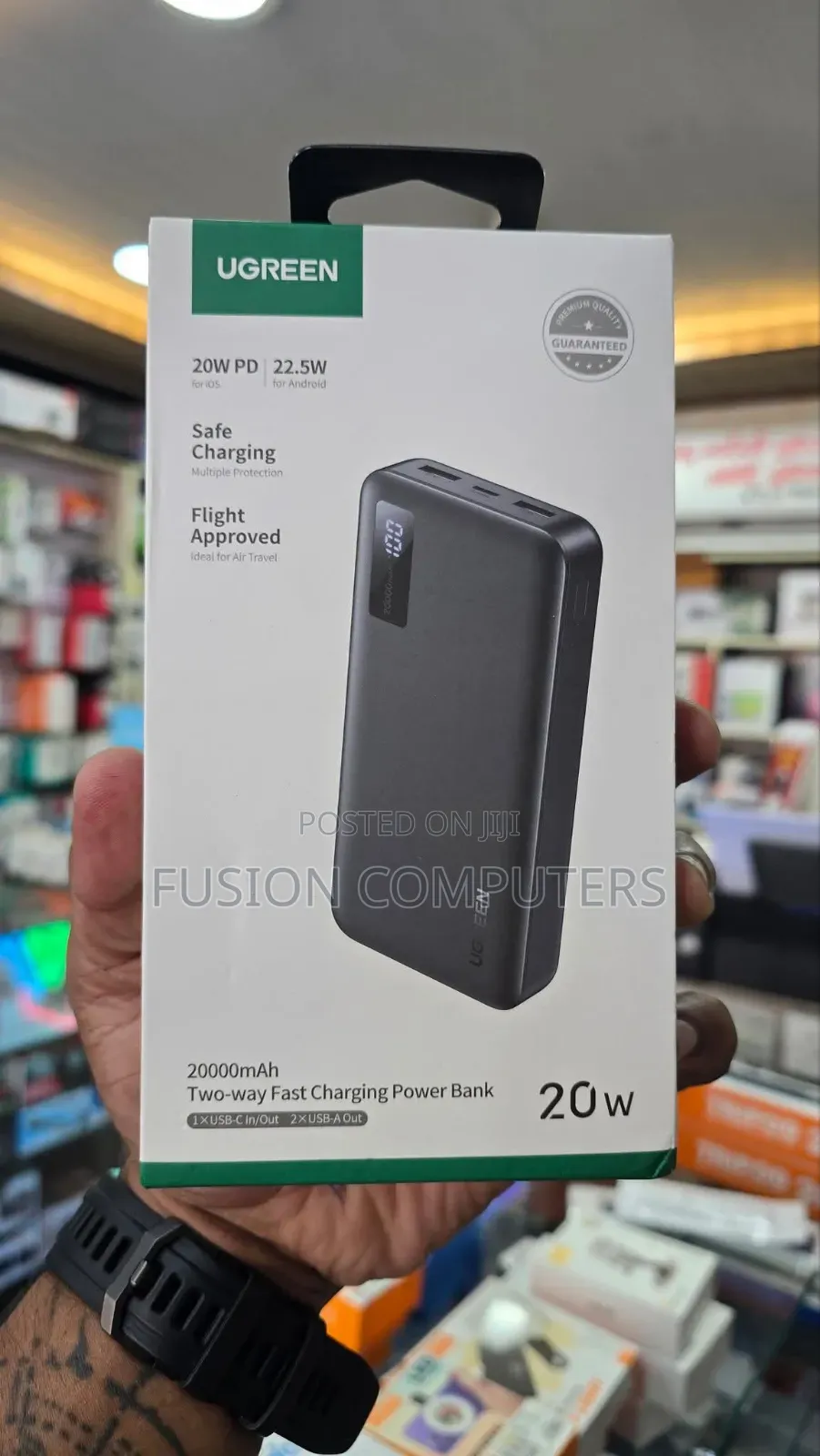 Ugreen Pb312 20000mah 22.5w Two-Way Fast Charging Power Bank Ug-25683