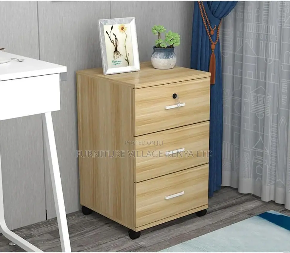 Office Cabinet;3-Drawer Desk Storage Cabinet