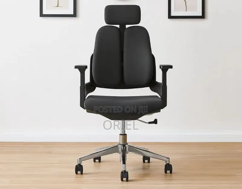 Office Chair : High Backrest Dual Orthopedic Office Seat
