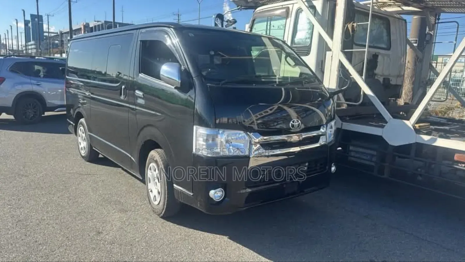 Toyota HiAce 2019 Matt Black