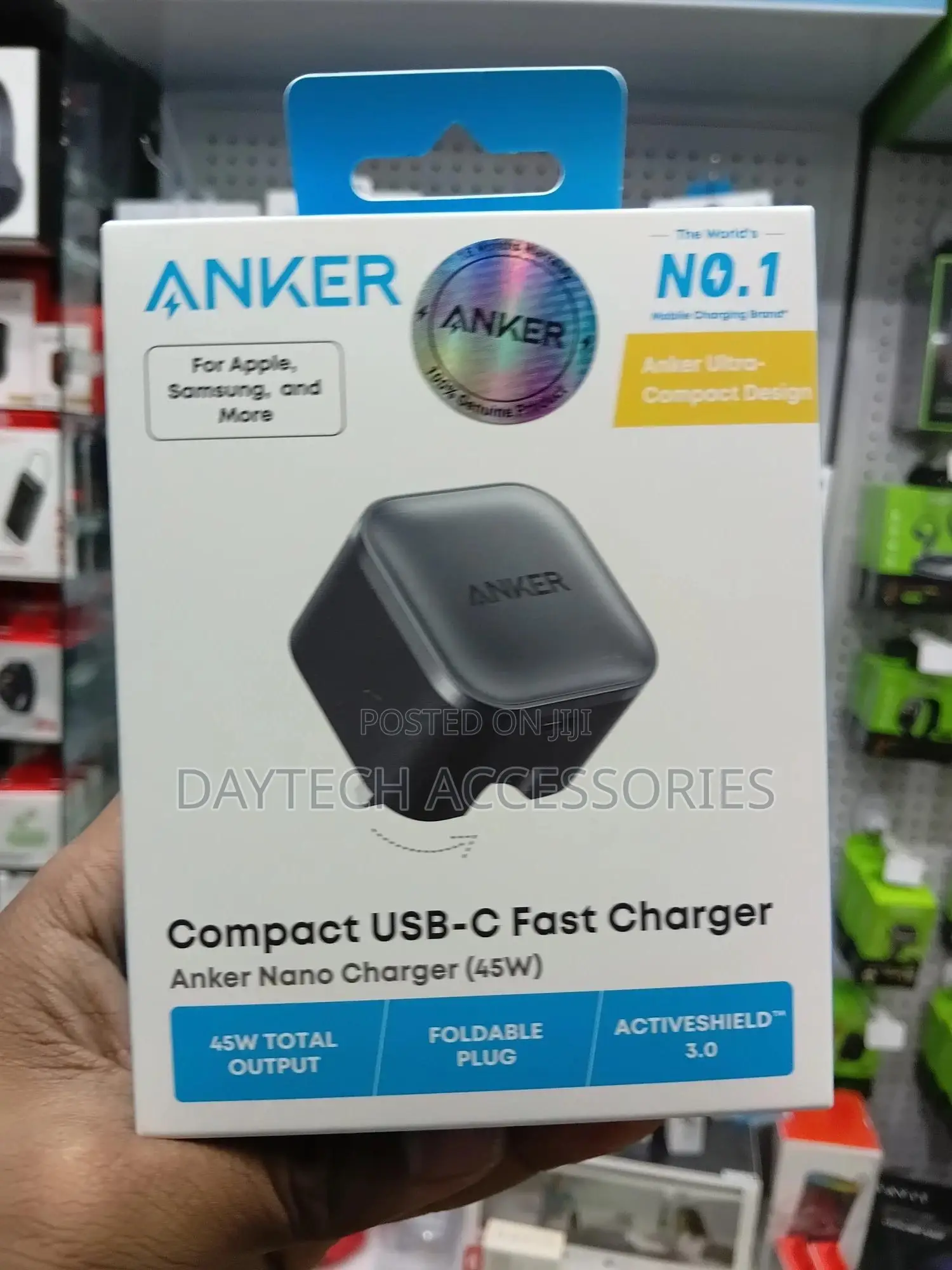 Anker Nano Fast Usb C Foldable Charger 45w.