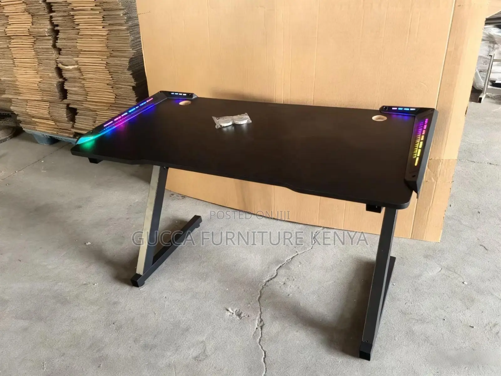 Ergonomic Black Imported Home Gaming Desk