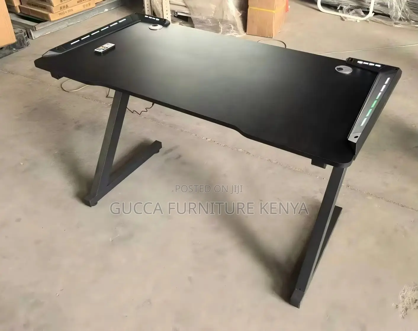 Ergonomic Black Imported Home Gaming Desk