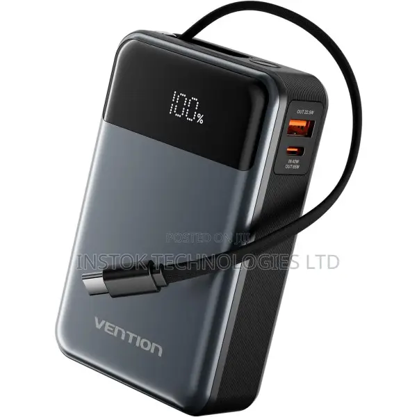 Vention 20000mah Power Bank 65w