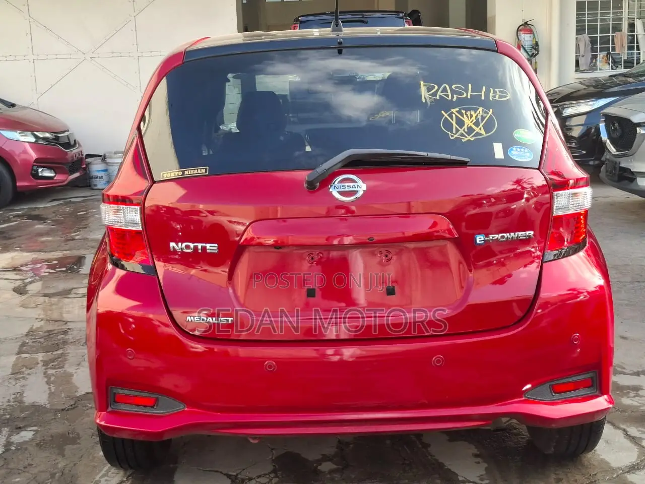 Nissan Note 2019 Burgundy
