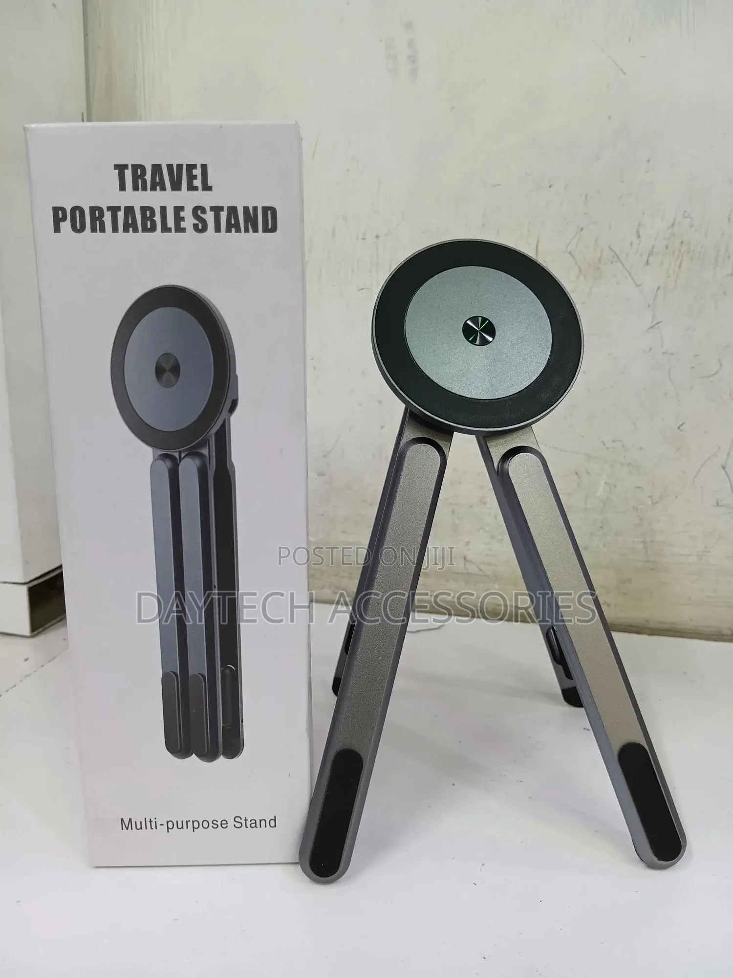 Portable Metal Stand for Laptop, iPhone, and iPad, With Magsafe