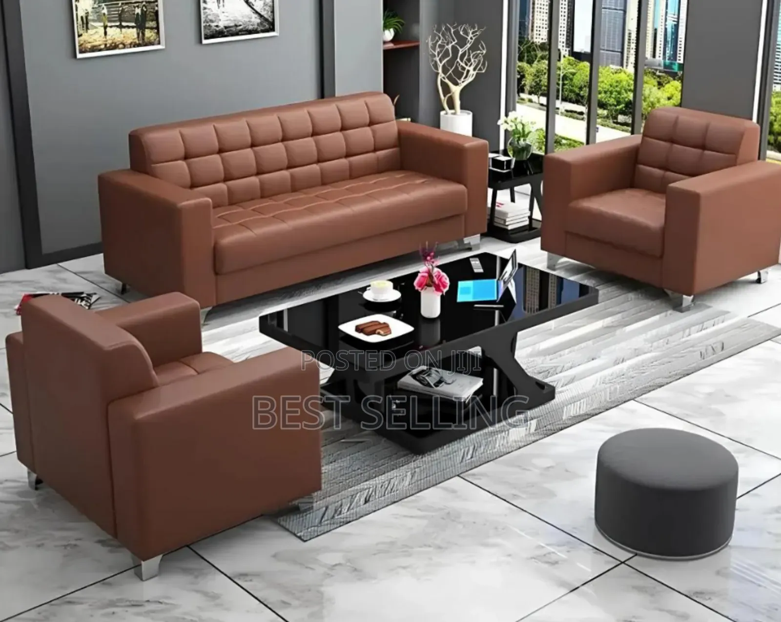 5seater Office Executive Chairs