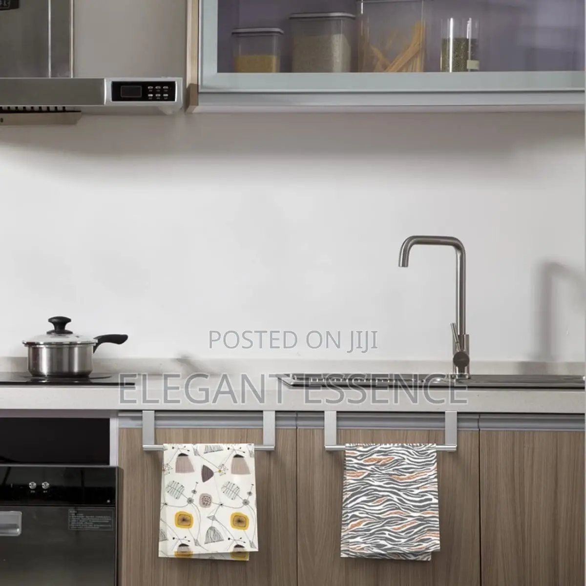 36cm Kitchen Cabinet Door Towel Bar ,Free Towels Hook Home Organizer