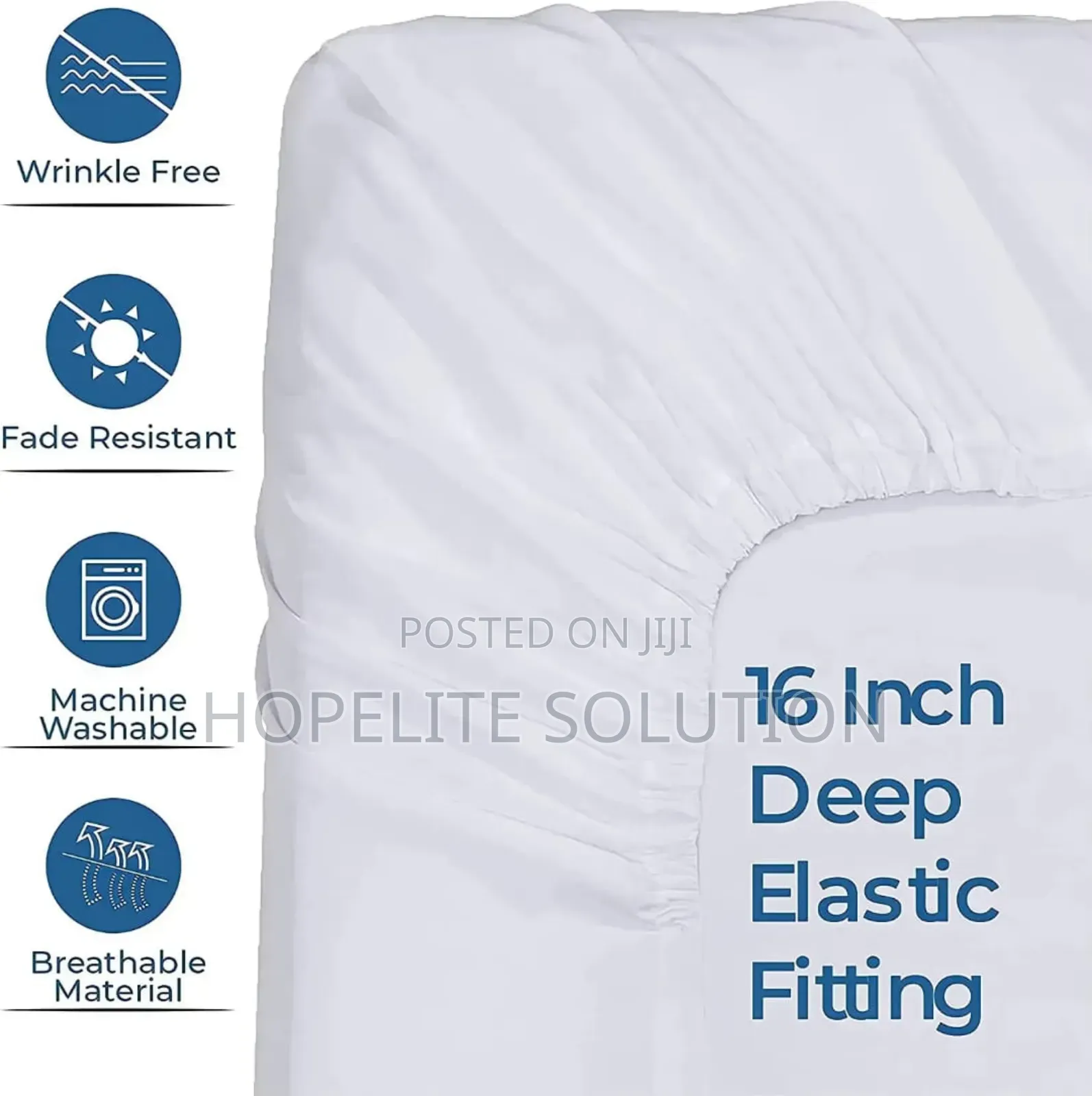 High Quality Cotton Mattress Cover With 2 Pillow Cases
