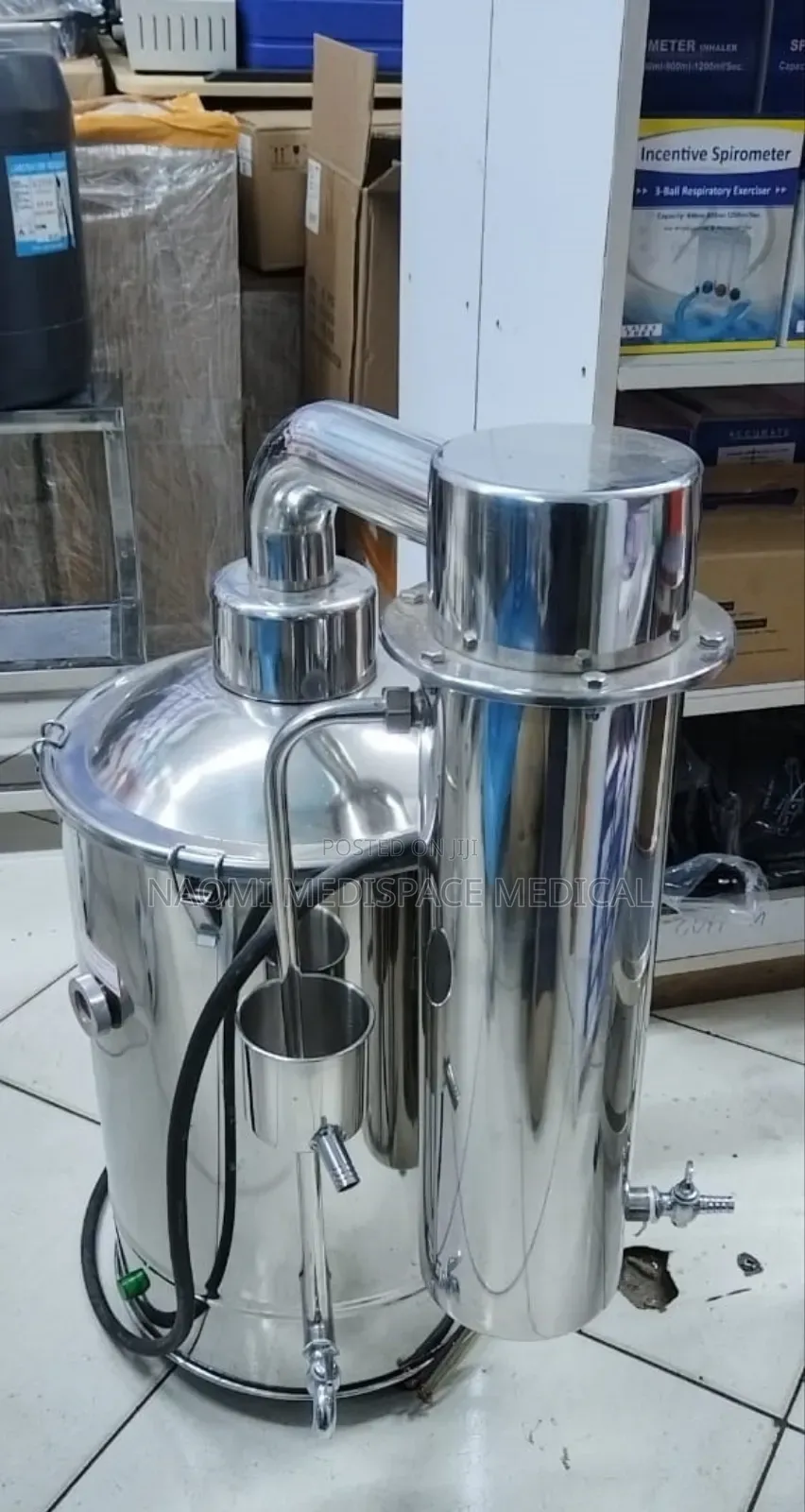 Lab Water Distiller Stainless Steel-20l/Hr