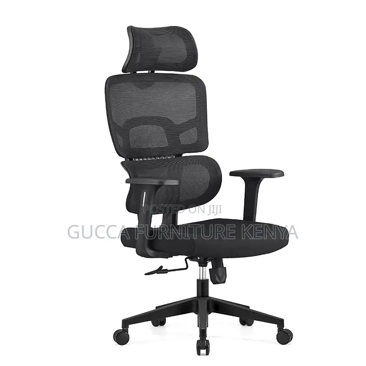 Executive Desk Orthopedic Chair With Headrest