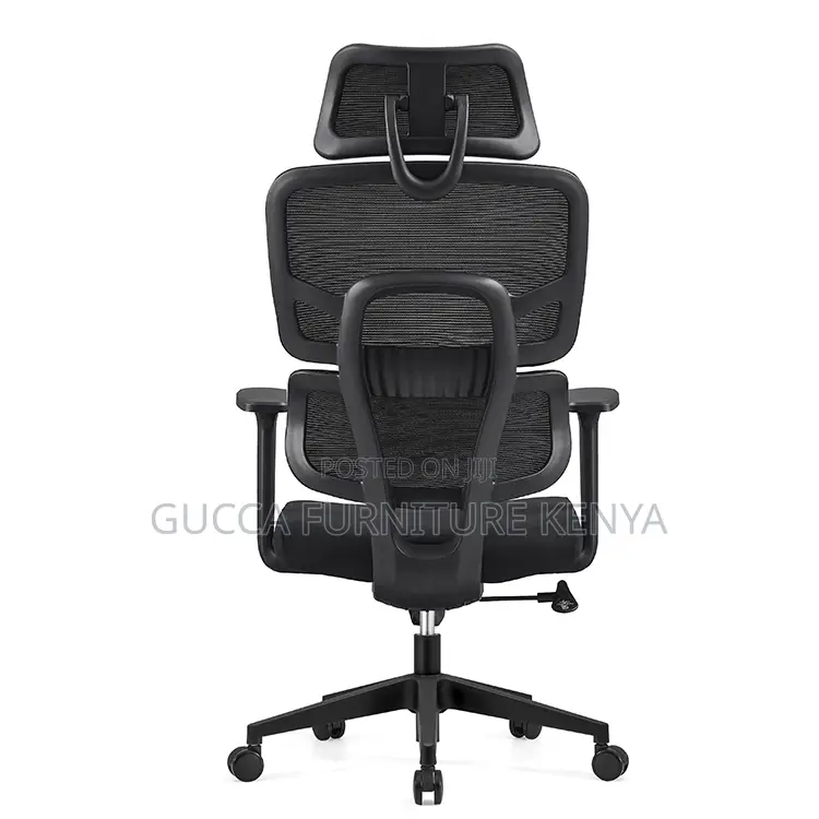 Executive Desk Orthopedic Chair With Headrest