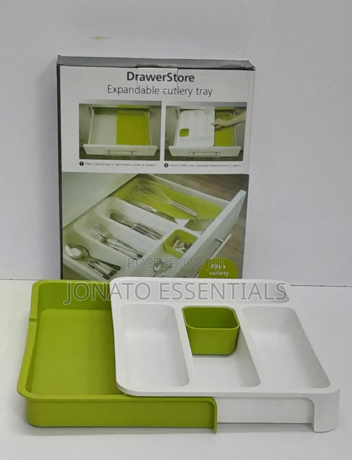 Expandable Cutlery Tray Drawer Organizer Kitchen Utensil Holder