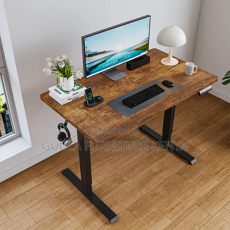 Motorized Home Office Sit Stand Electric Desk