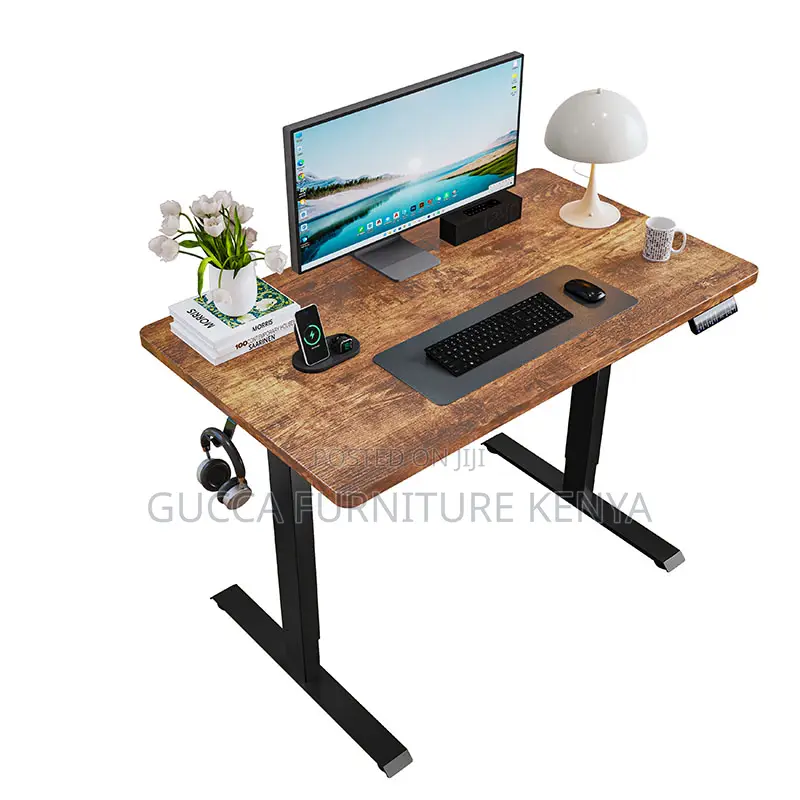 Motorized Home Office Sit Stand Electric Desk