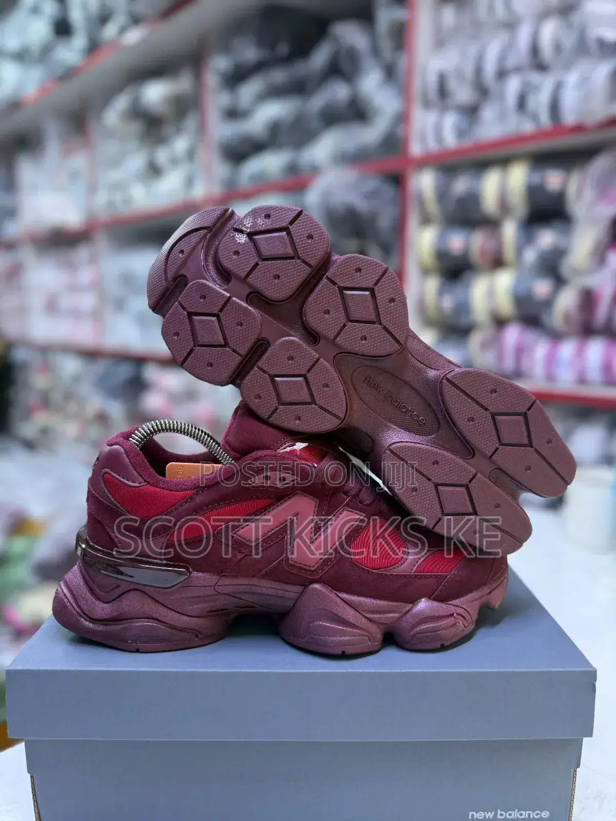 New Balance 9060 Burgundy