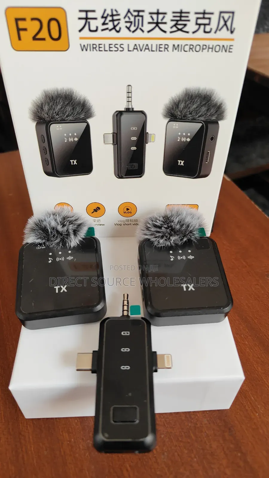 F 20 Wireless Lavalier Microphone ( Latest )