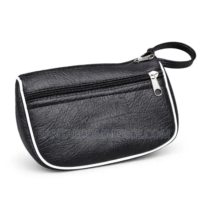 2 Zipped Card Holder Key Chain Pouch Coin Purse