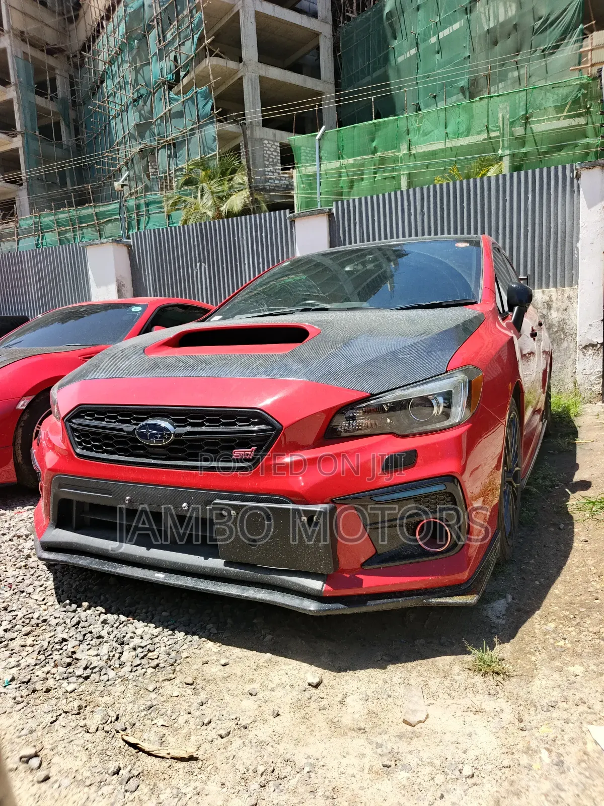 Subaru WRX STI 2019 Red