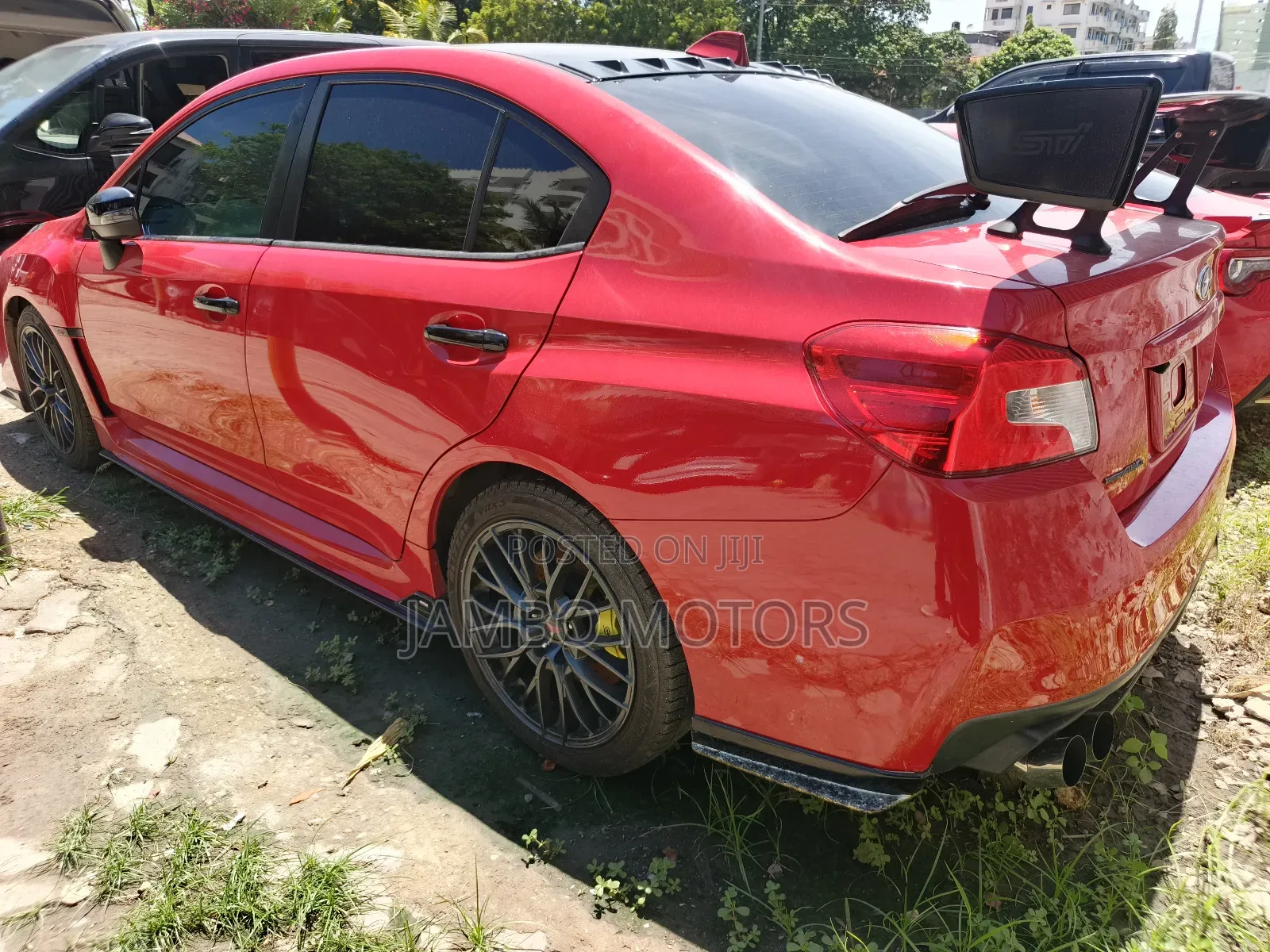 Subaru WRX STI 2019 Red