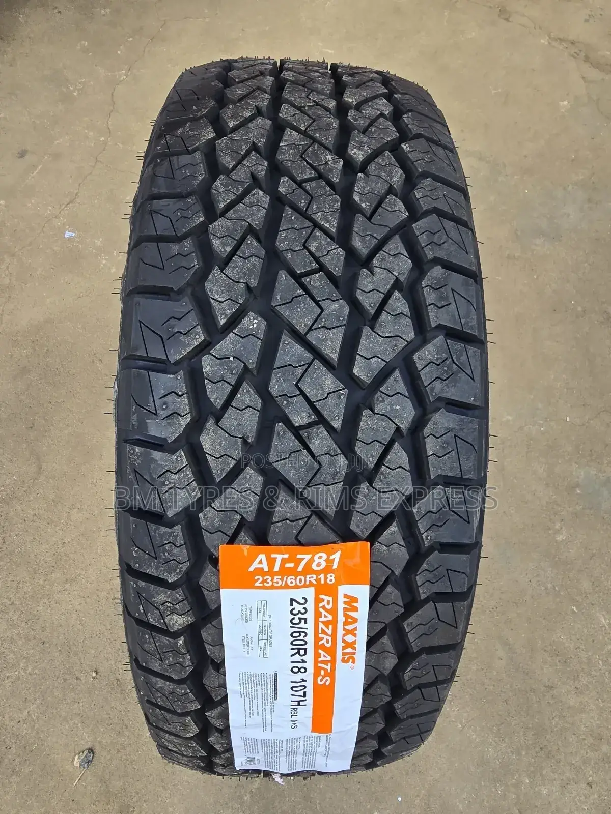 235 /60 R18 Maxxis Tyres (All Terrein)