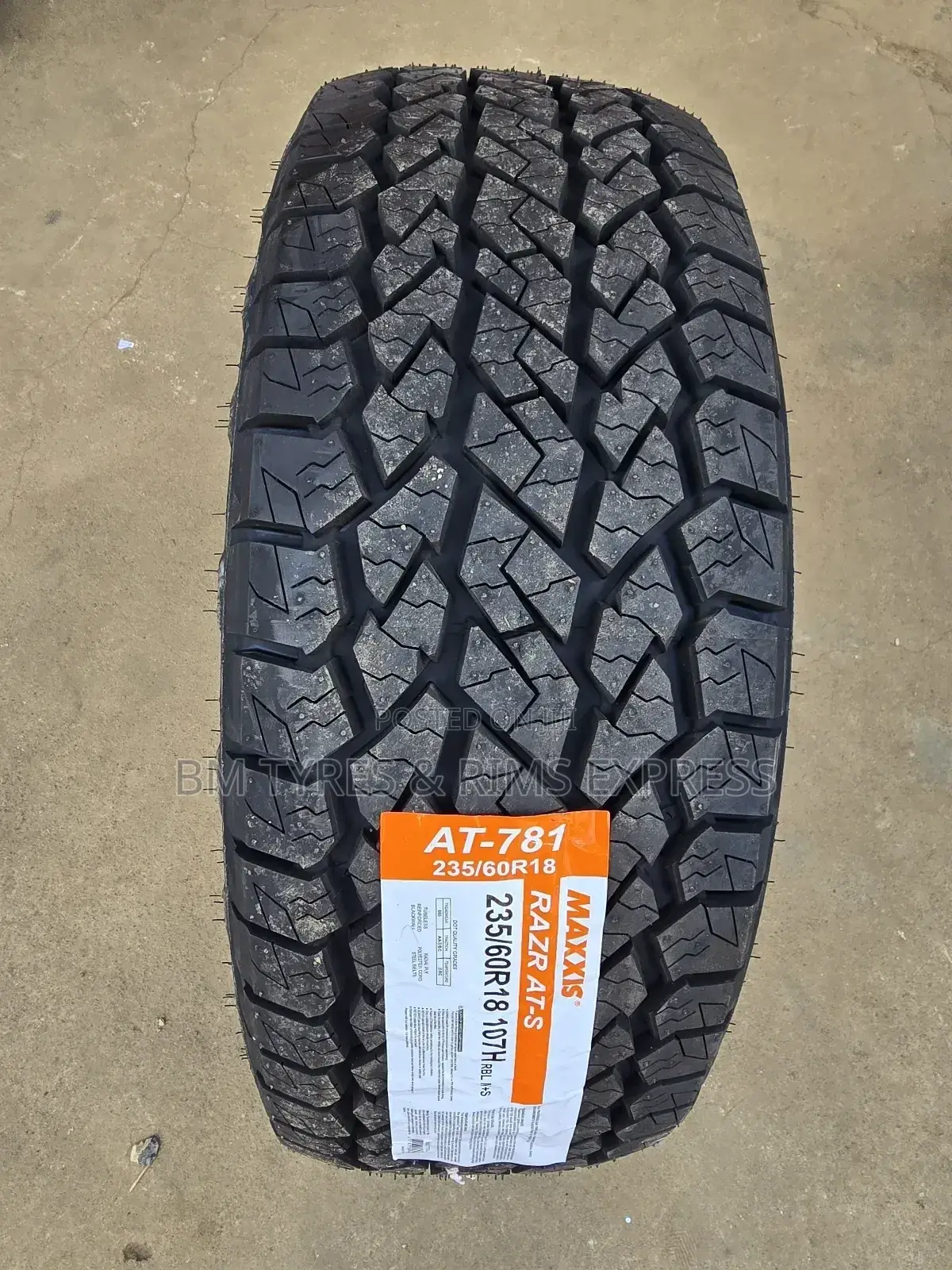 235 /60 R18 Maxxis Tyres (All Terrein)