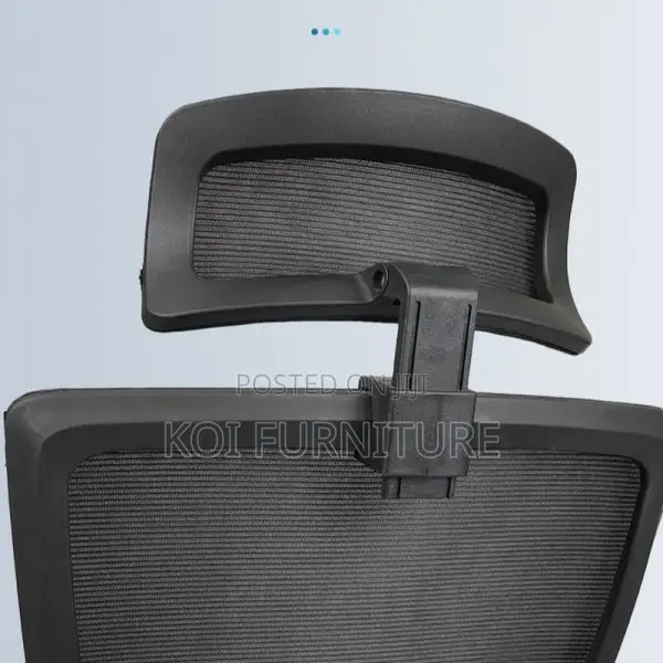 Office Chair : Black Mesh Office Chair With High Backrest