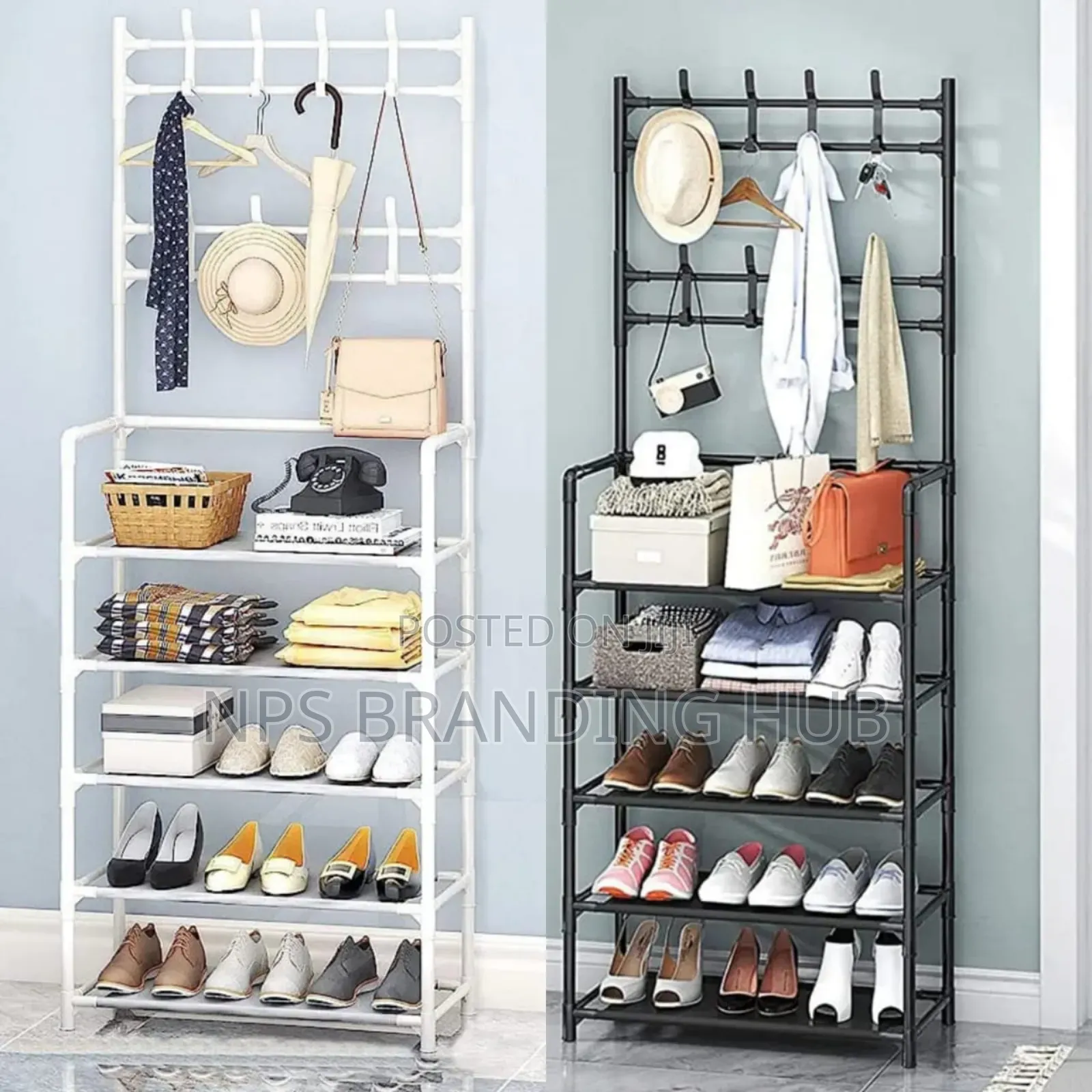 5 Tier Shoe Rack Organizer Dimensions 60*30*171cm.Sen