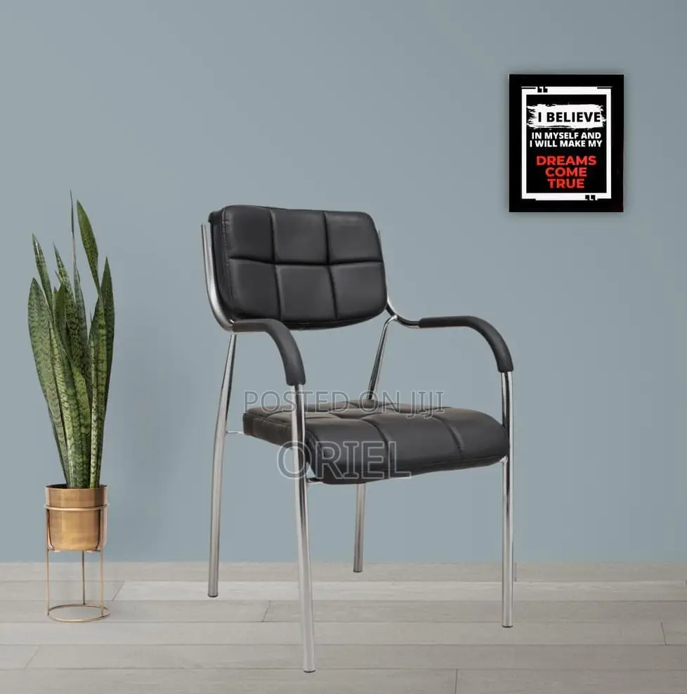 Office Chair: Mid-Back Ergonomic Computer Chair