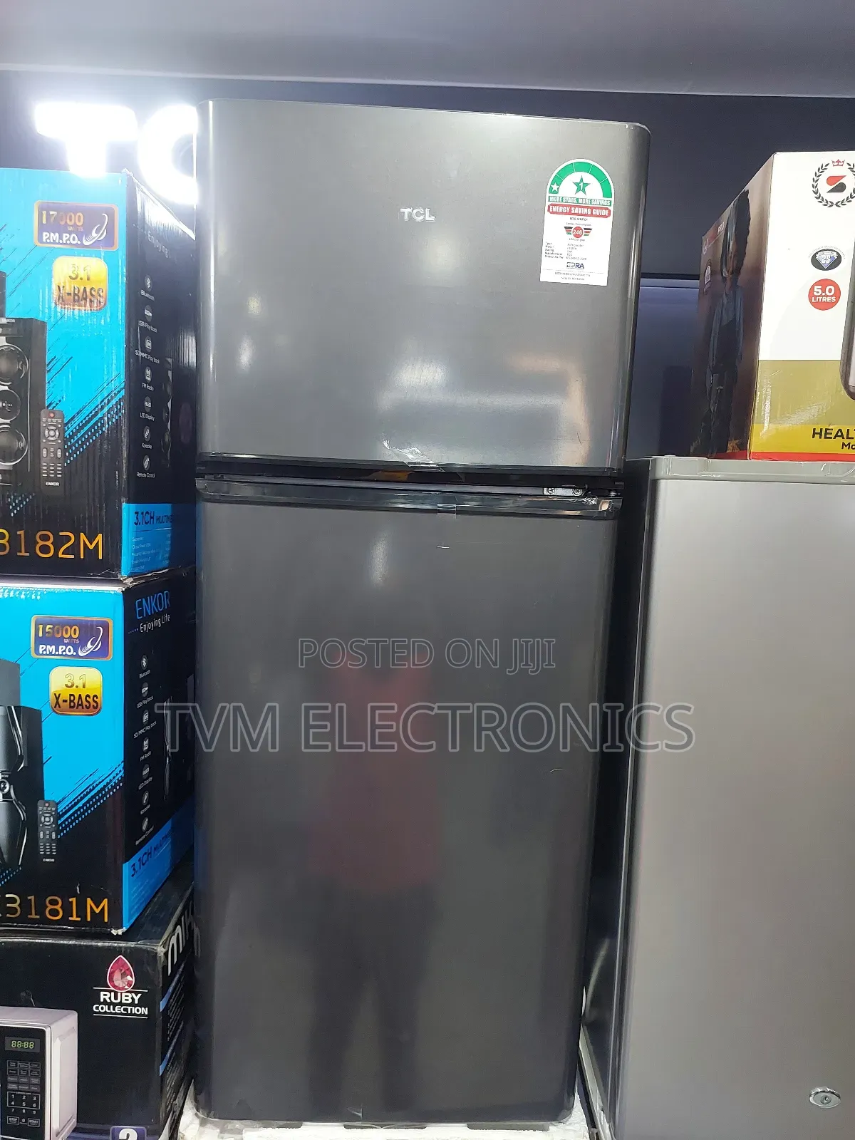 TCL F153tm 153l Double Door Fridge
