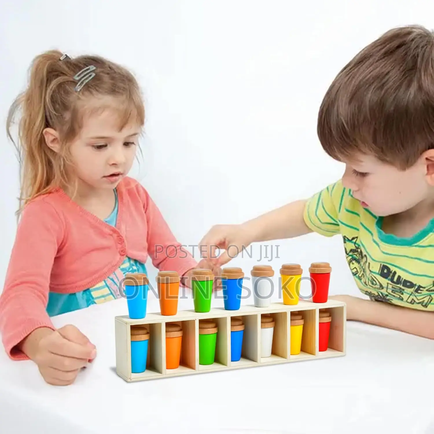 Kids, Family Classroom Fun Color Match Memory Game Educational Toy