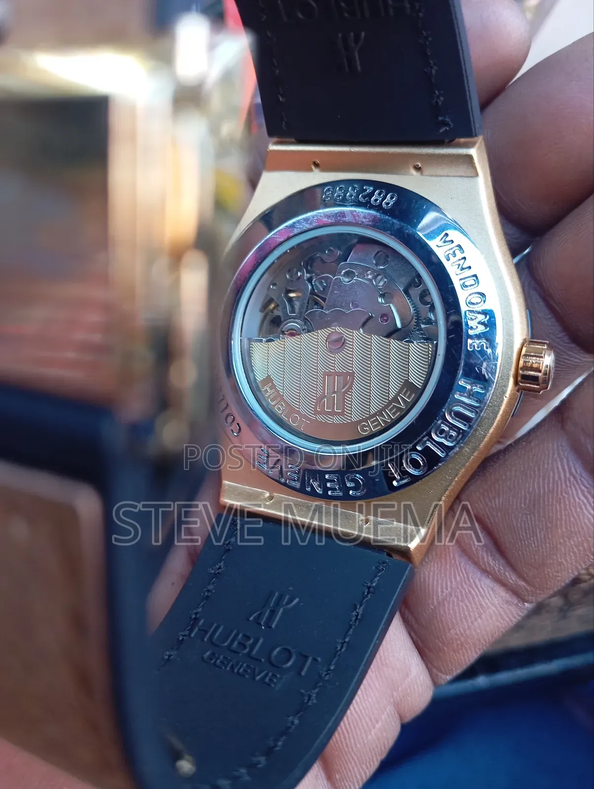 Hublot Leather Strap.