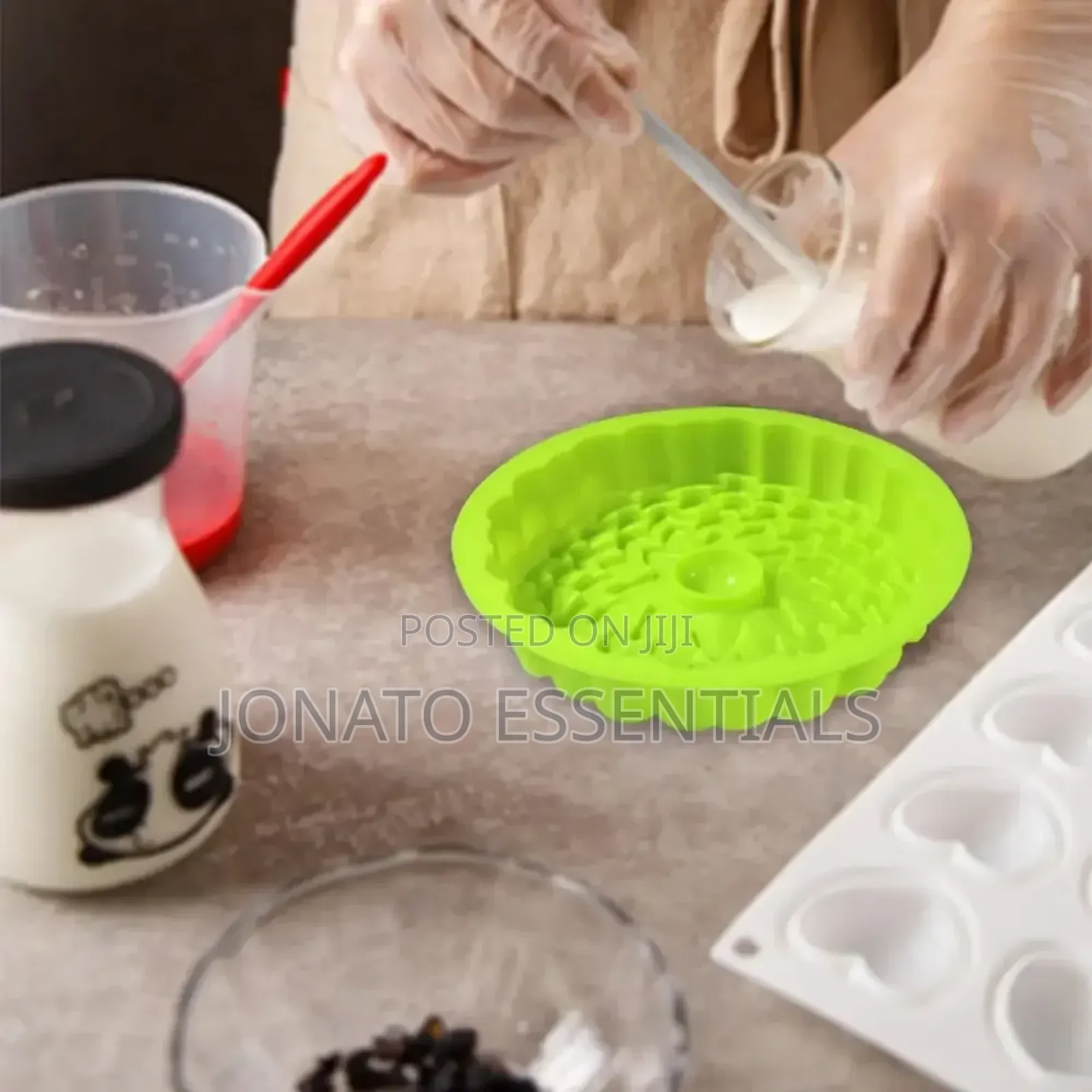 Sunflower Silicone Cake Mould - 3d Lotus Flower Baking Pan
