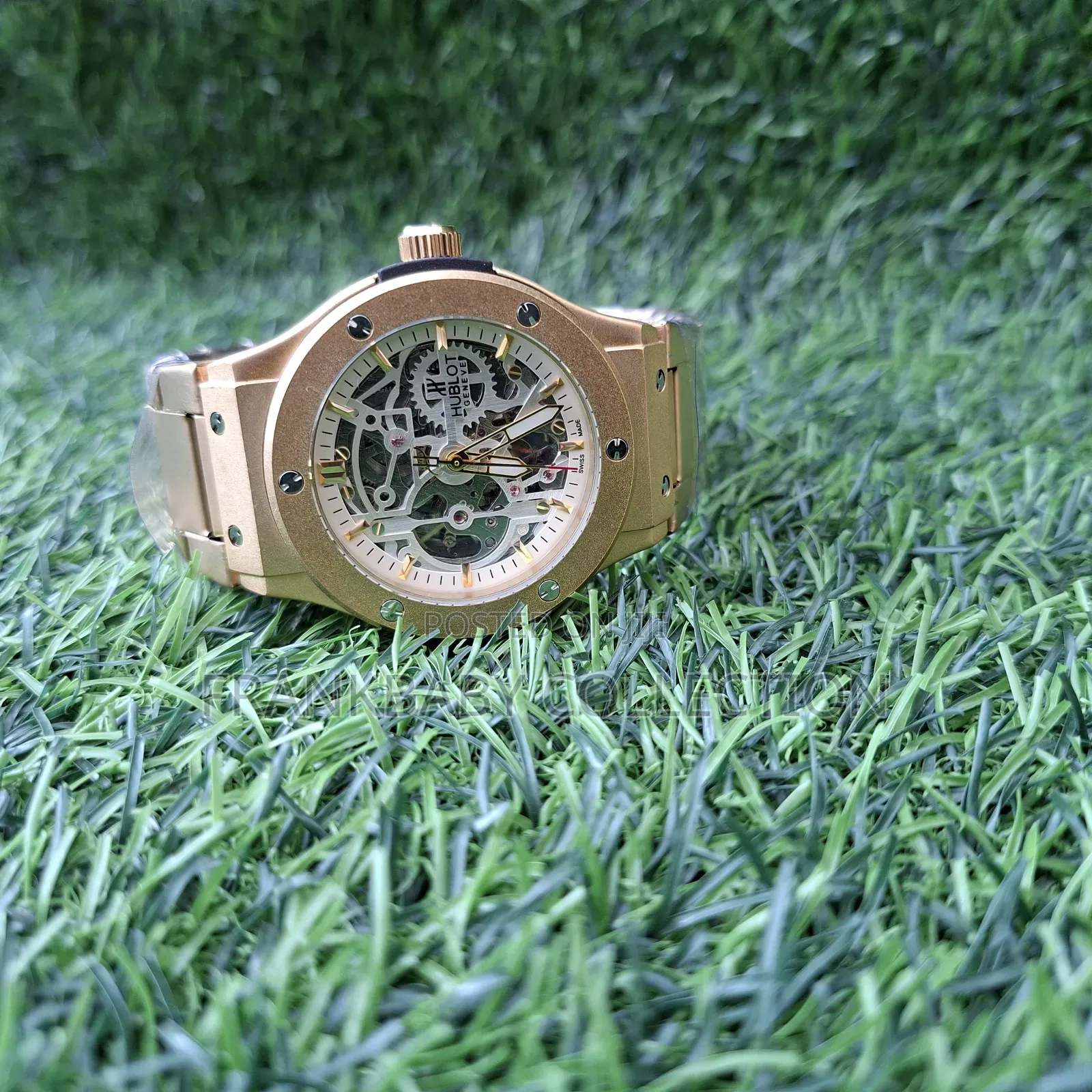 Original Hublot Skeleton Mens Watch
