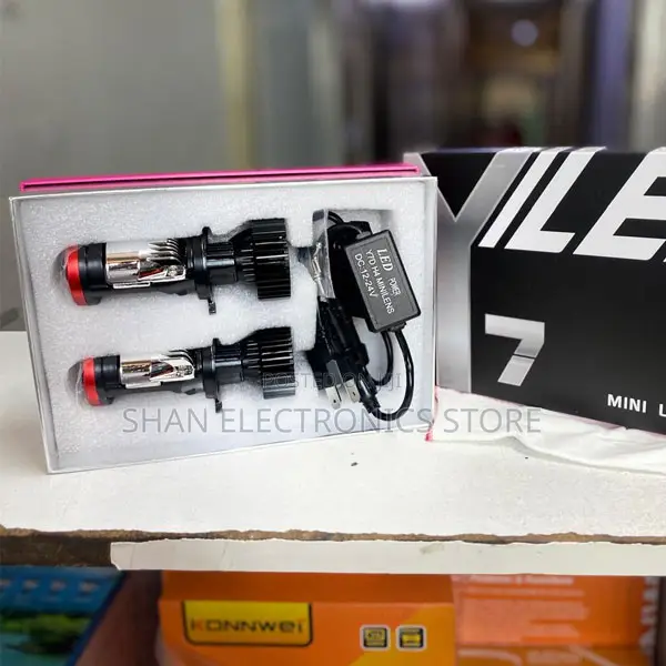 Y7 H4 Mini Projector Led Bulbs – Powerful Beam Car Headlights