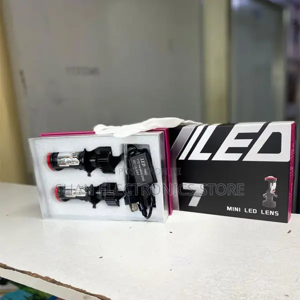 Y7 H4 Mini Projector Led Bulbs – High Power Car Headlight Upgrade