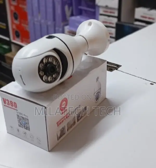 PTZ Wireless Wi-Fi CCTV Bulb Security