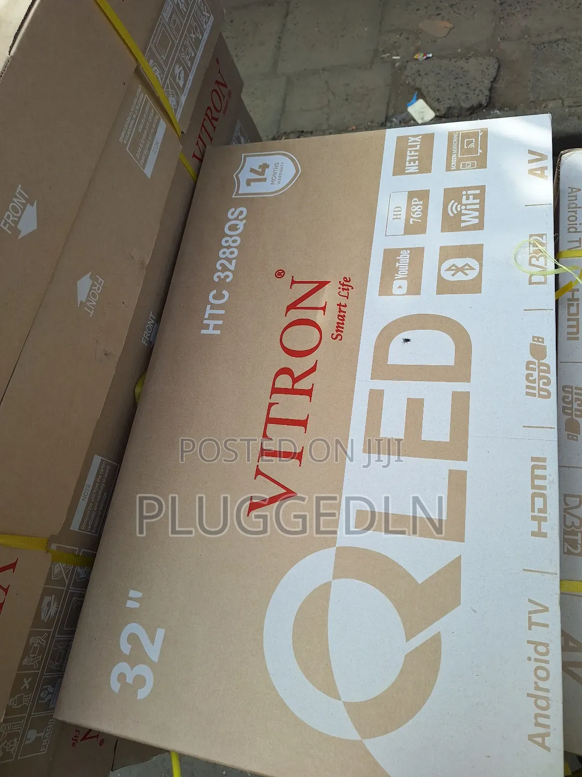 Vitron 32-Inch Qled Android Tv
