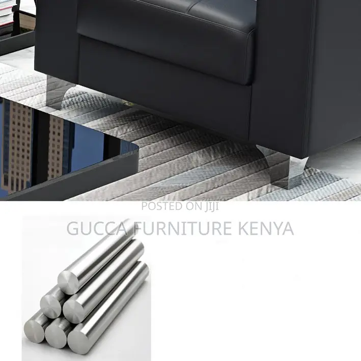 Leather Executive 5-Seater Visitor's Office Sofa