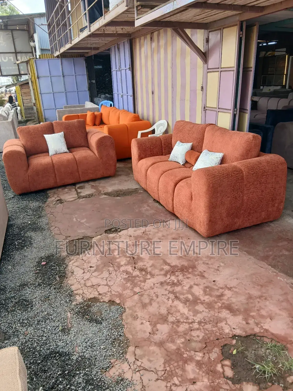 3-2 Spring Bubble Design Sofa Set