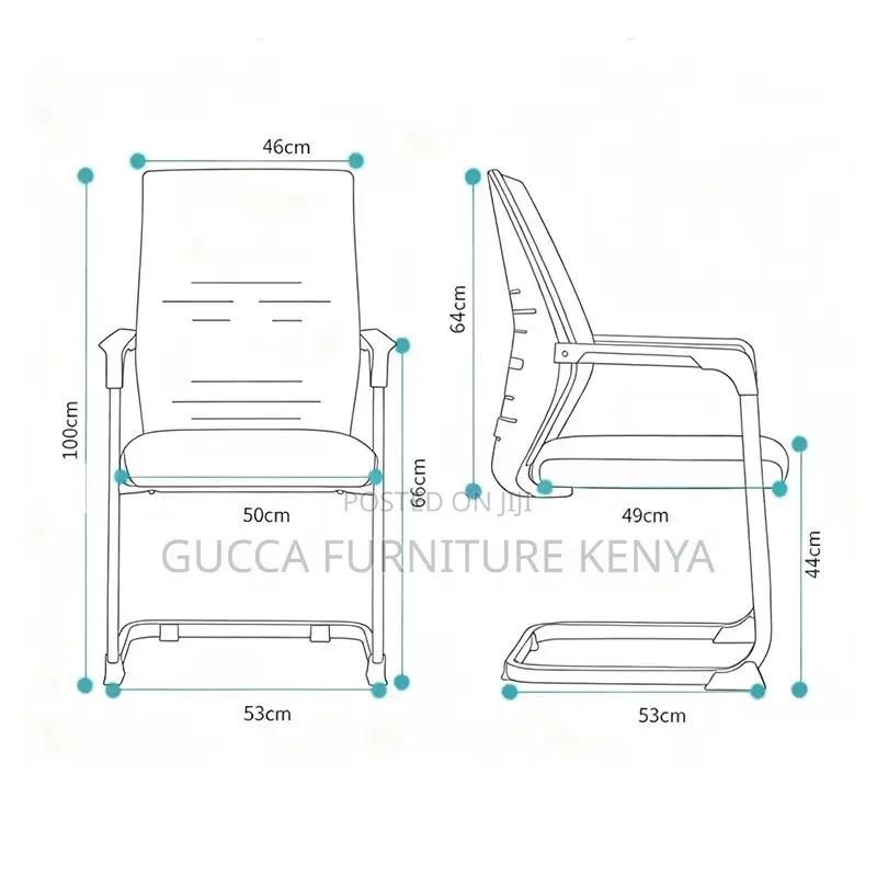 Mesh Back Task Chair for Meetings