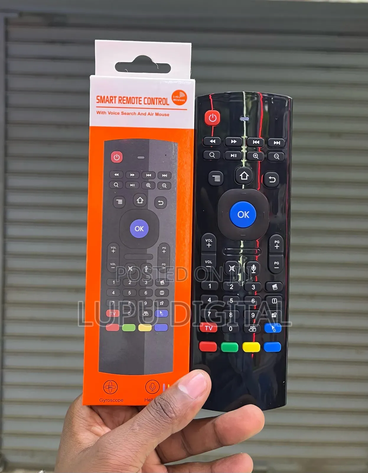 Air Fly Mouse/Keyboard 
Compatible With Android Boxes, Smart Tvs,